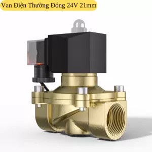Van Nước Điện Từ 24V Thường Đóng DN15